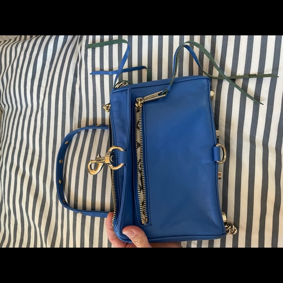 Rebecca Minkoff Cobalt Blue Mini M.A.C. - Picture 4 of 6